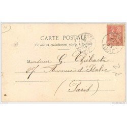 carte postale ancienne 01 Fort de Pierre-Châtel 1903