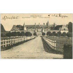 carte postale ancienne 22 CHATEAU DE BIEN-ASSIS enttre Pléneuf et Erquy 1914