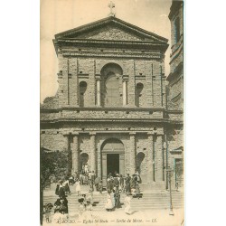 6 cpa AJACCIO. Eglise Saint-Roch, Préfecture, Statue Napoléon, Grand Hôtel & maison Napoléon