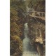 3 cpa environs 73 AIX-LES-BAINS. Gorges du Sierroz Galeries et bateau animation sur les parois