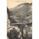 5 cpa 73 AIX-LES-BAINS. Chaises à Porteurs Pont Abîme Arc Romain Splendide et Excelsior Hôtel Parc