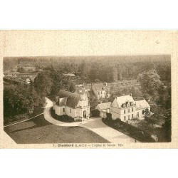 23 x cpa 41 CHAMBORD. Château, Eglise, Ecole, Carosse, Salle Conseil, Chambre Louis XIV, Lanterne...