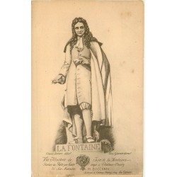 6 cpa JEAN DE LA FONTAINE