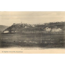 63 SAINT-SAUVES. Vue générale sur le Village vers 1900