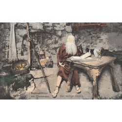Suisse BEATUSHÖHLEN am THUNERSEE. Der heilige Beatus