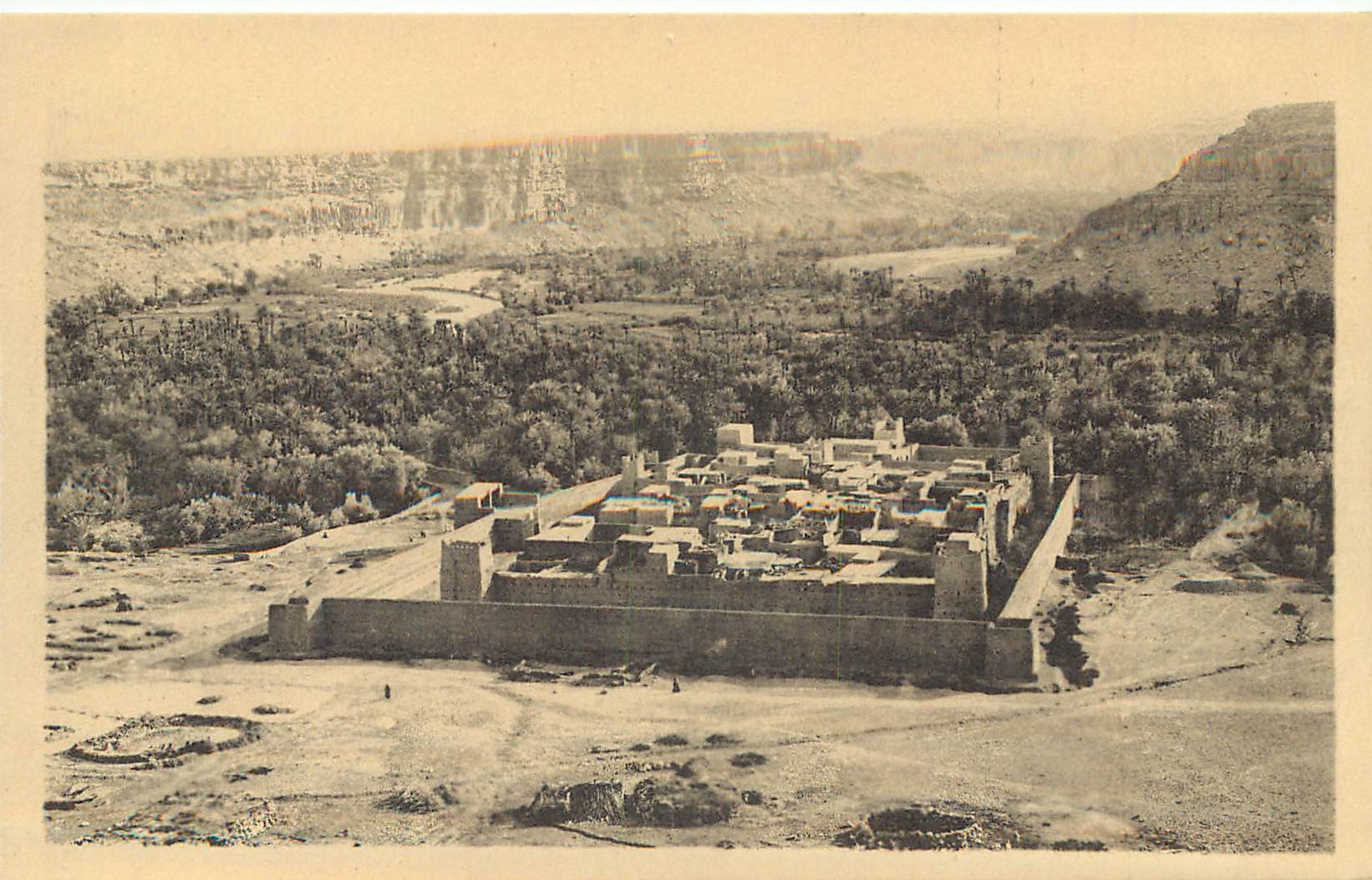 8 x cpa MAROC. Tafilet, Taourirt, Moulouva, Volubilis, Moulay-Idris et Haut-Guir
