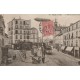 93 NOISY-LE-SEC. Tramway Place Jeanne d'Arc avec dirigeable 1905