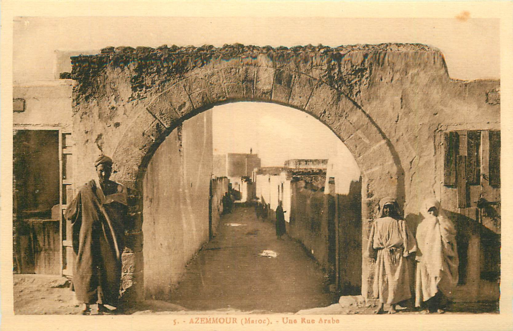 Maroc 8 x cpa AZEMOUR