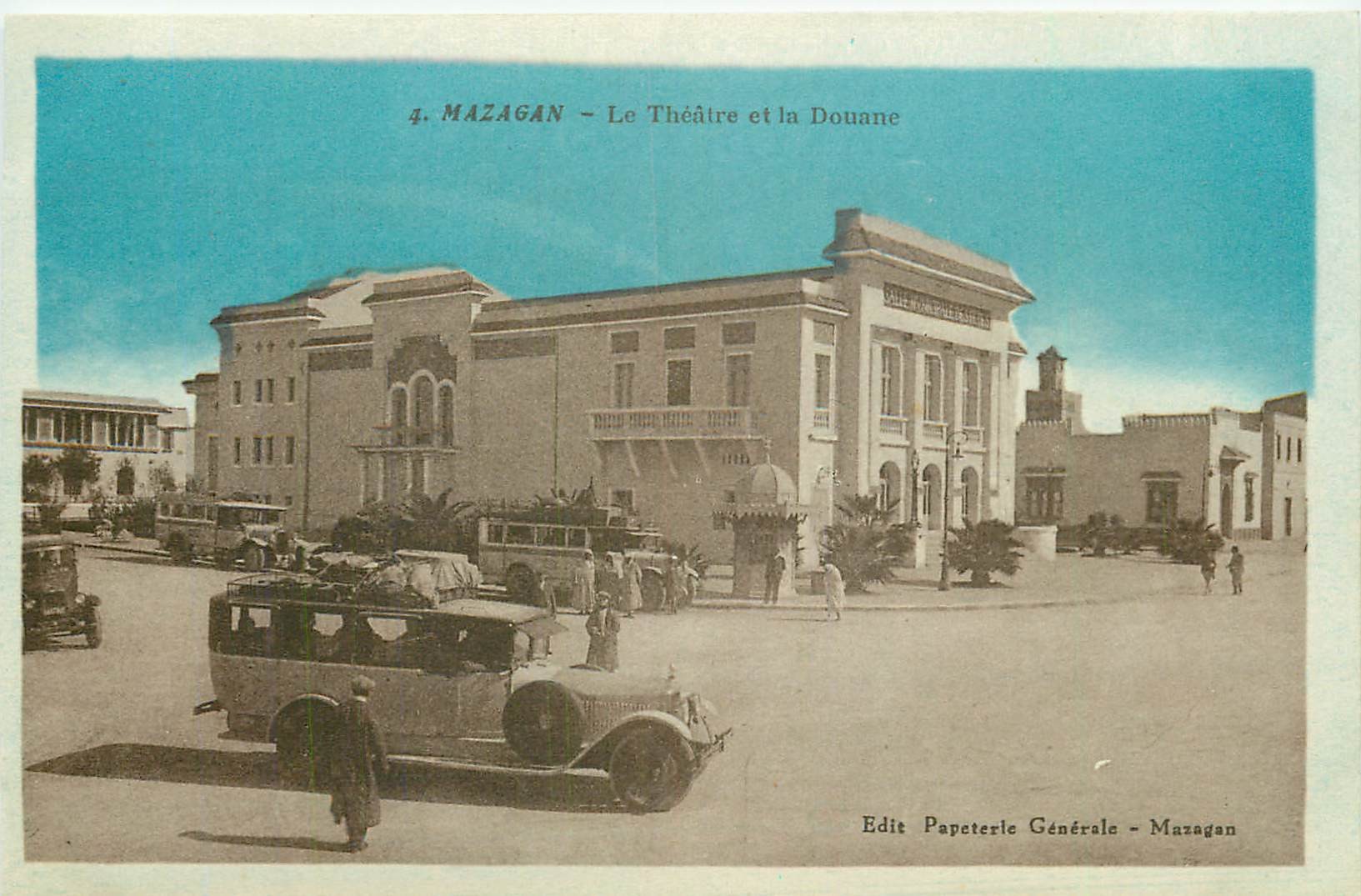 Maroc lot 21 x cpa MAZAGAN