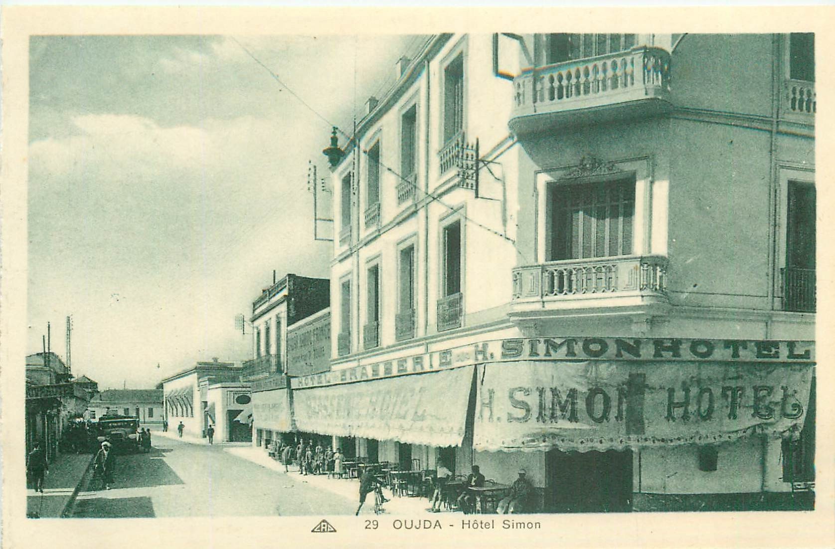 Maroc lot 19 x cpa OUJDA