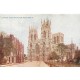 Angleterre Lot 4 x Photo cpa MICKLEGATE BAR YORK