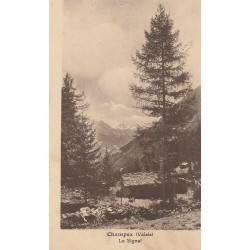 Suisse CHAMPEX Valais. Le Signal 1934 Val Ferret