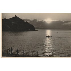 Espagne SAN SEBASTIAN. Efecto de Sol tampon Hôtel Bayona