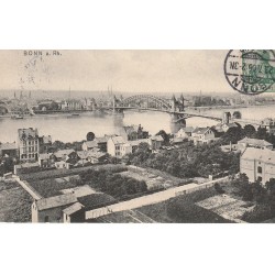 Allemagne BONN a. Rh Die Rheinbrücke 1906