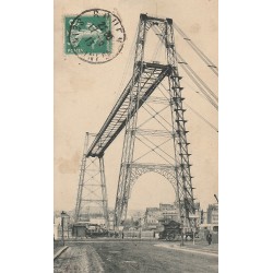 76 ROUEN. Perspective du Pont Transbordeur 1913