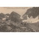 38 MASSIF DE BELLEDONNE. Avec grimpeurs au Col de la Mine de Fer 1924