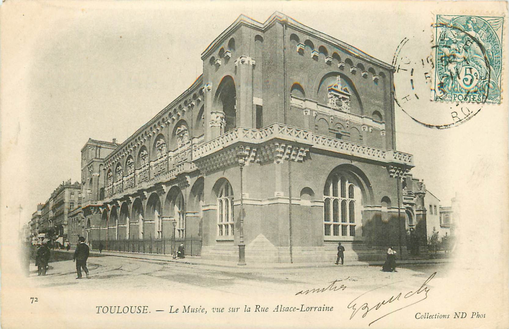31 TOULOUSE. Le Musée rue Alsace-Lorraine 1903