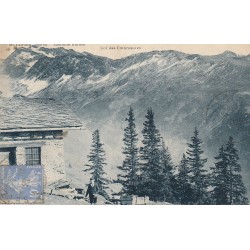 73 La route du PETIT SAINT-BERNARD avec Redoute ruinée animation 1929