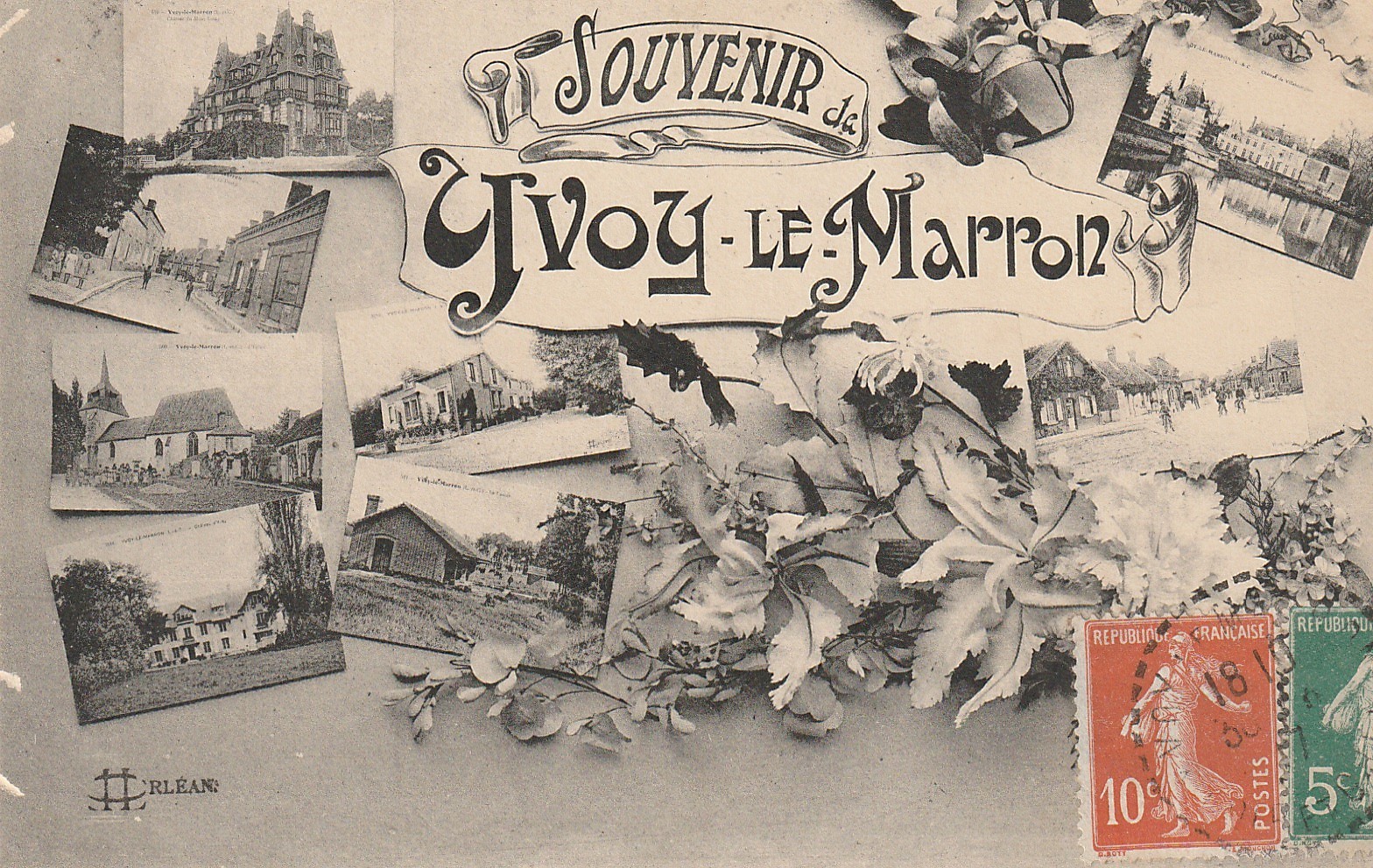 41 YVOY-LE-MARRON. Multivues 1917