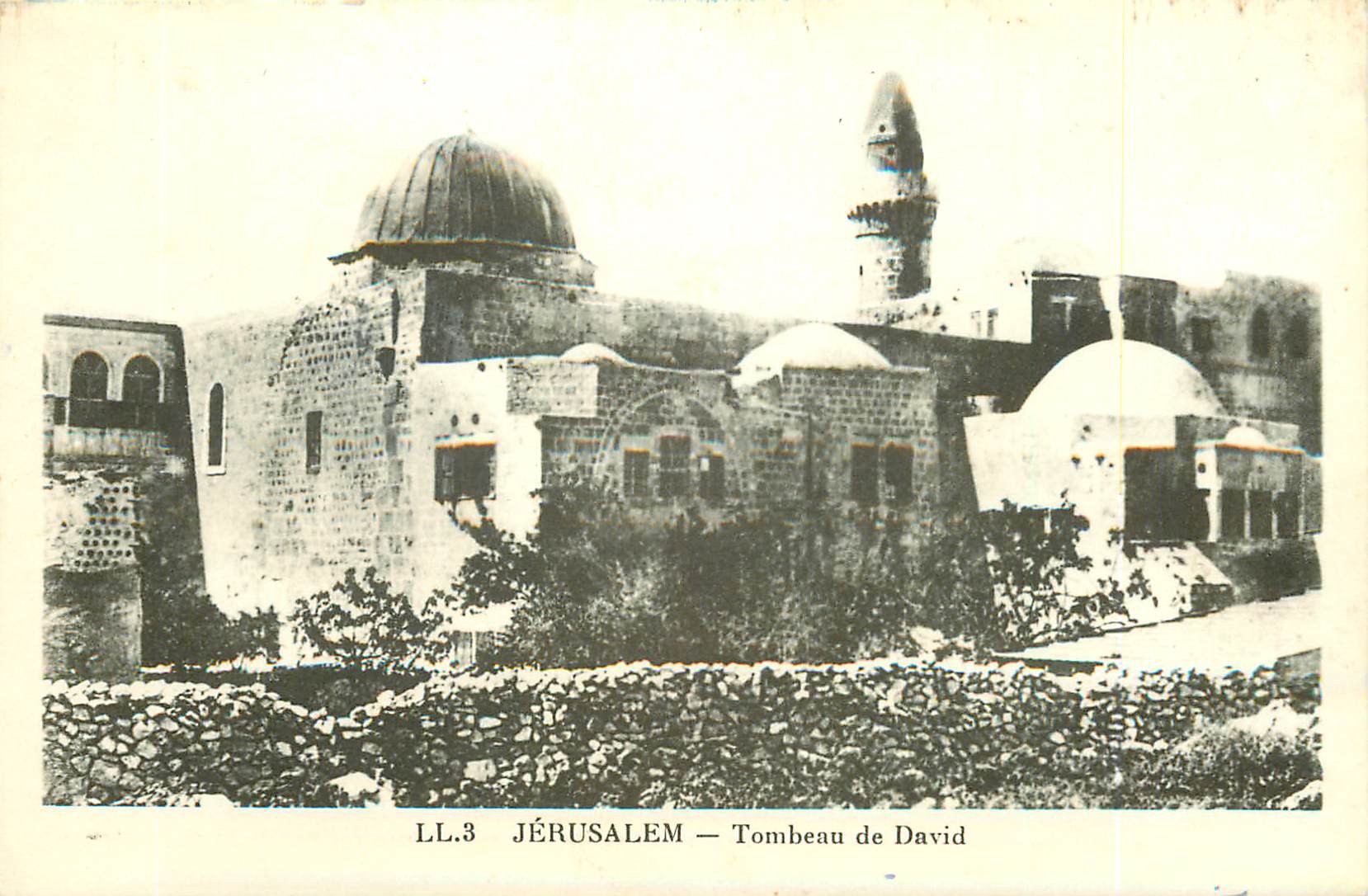 Israël JERUSALEM. Tombeau de David