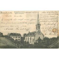 68 Mulhouse DORNACH O.Els. Evangelische Kirche ou Eglise Protestante 1906