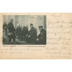 Paris 07 MUSEE DU LUXEMBOURG. L'Infirmerie des Invalides 1901 par Renouard