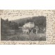 54 LIVERDUN. Le Château de La Flie avec Passeur du barge 1901