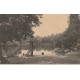 54 BAYON. Vue sur la Moselle avec enfants et lavandières 1917