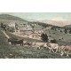 73 MONT-REVARD. Chaîne du Mont-Blanc avec troupeau de vaches 1913