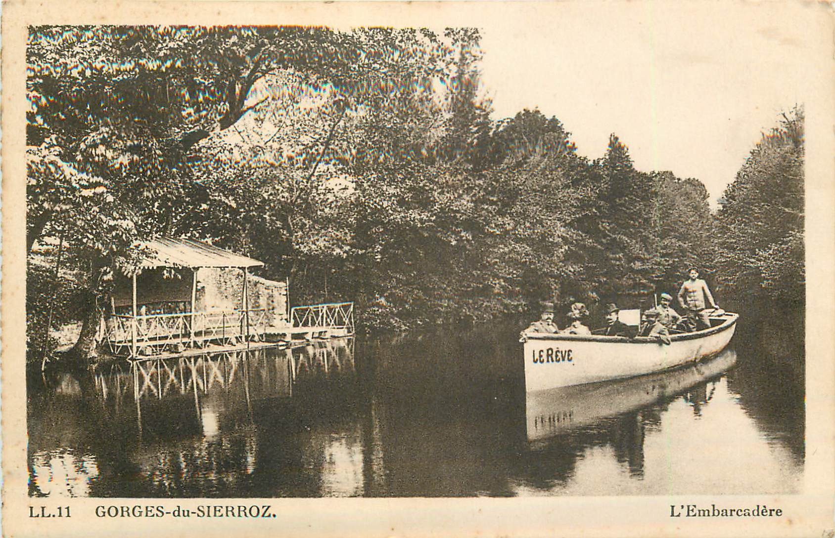 73 Grecy-sur-Aix GORGES-DU-SIERROZ. L'Embarcadère "Le Rêve" animation