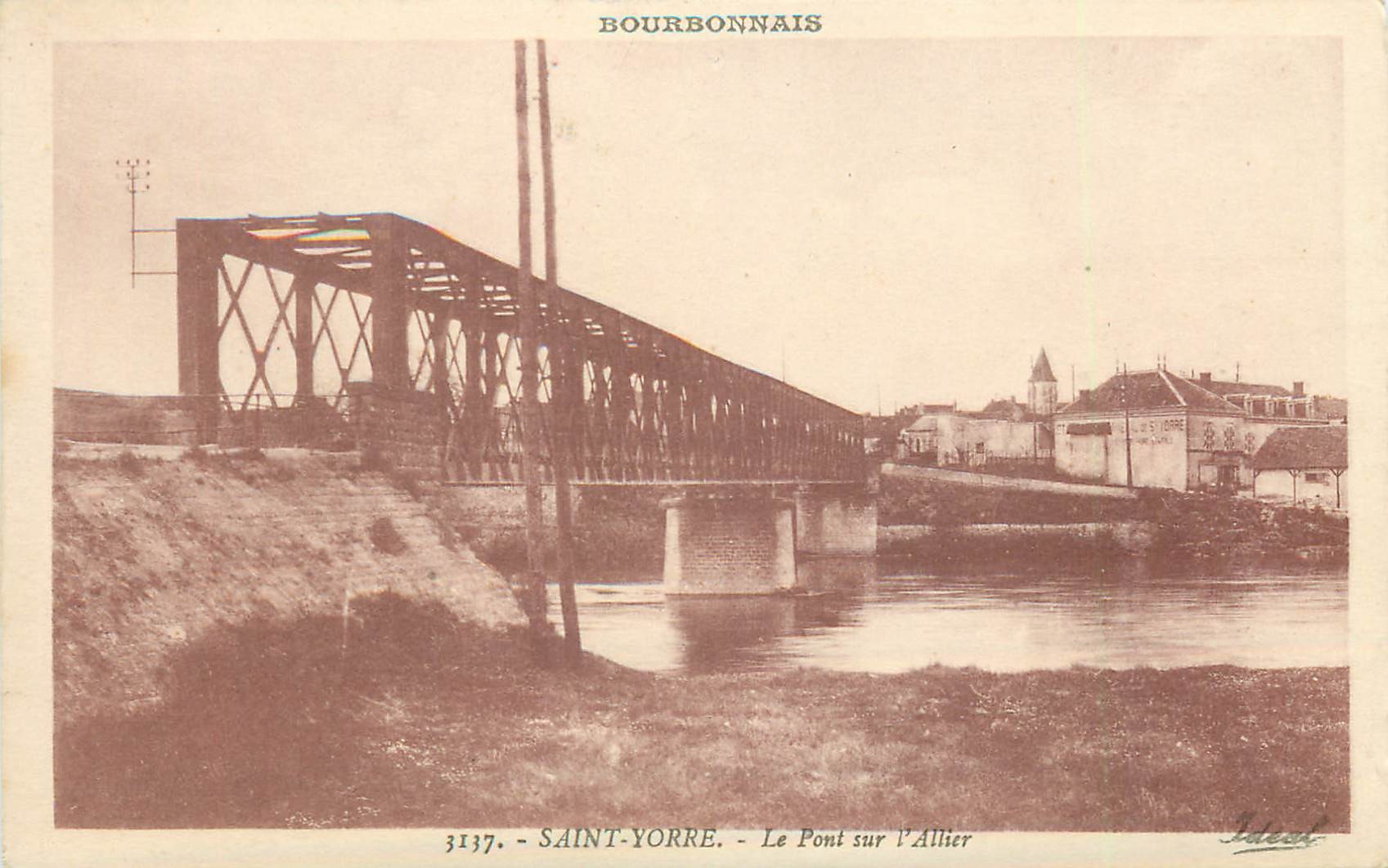 03 SAINT-YORRE. Le Pont sur l'Allier