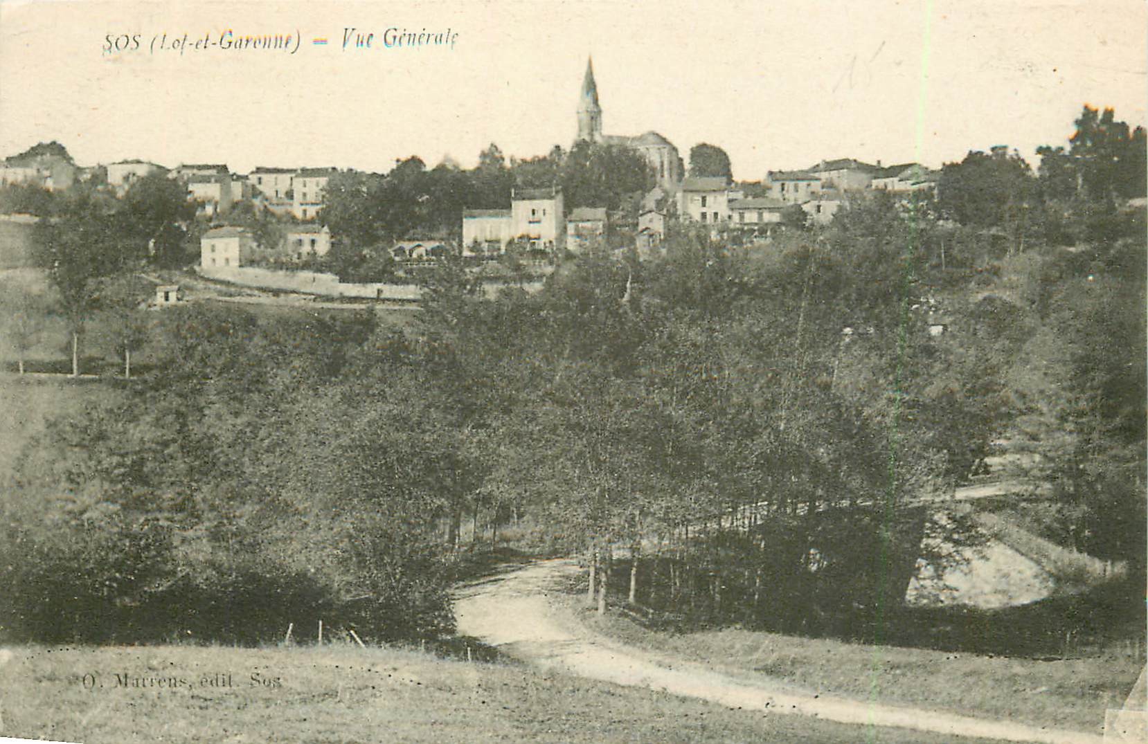 47 SOS. Vue générale Route du Village