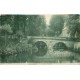 18 SANCERGUES. Le Coin aux Goujons avec enfant sur le Pont 1929