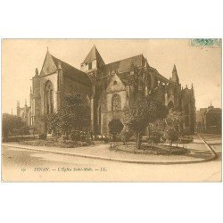 carte postale ancienne 22 DINAN. Eglise Saint-Malo vers 1906