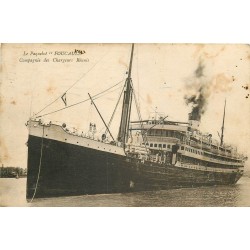 Transports le Paquebot FOUCAULD Compagnie des Chargeurs réunis 1938