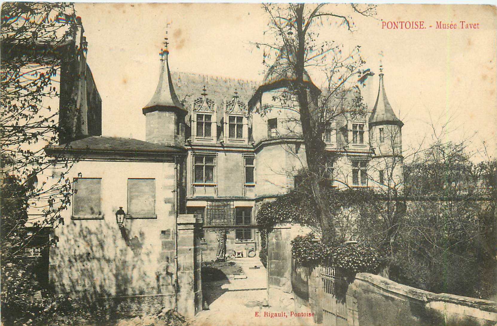 95 PONTOISE. Musée Tavet 1908