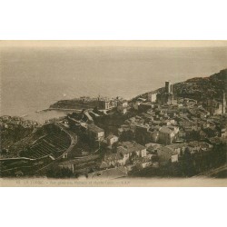 06 LA TURBIE. Vue générale, Monaco et Monte-Carlo