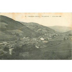 69 BEAUJEU. Vue générale sur la Ville 1916