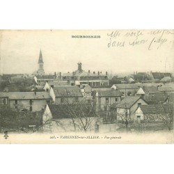 03 VARENNES-SUR-ALLIER. Vue générale sur la Ville 1916