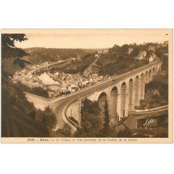 carte postale ancienne 22 DINAN. Le Viaduc sépia 2328 Loïc