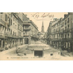 88 PLOMBIERES-LES-BAINS. Le Bain Romain et les Arcades 1917