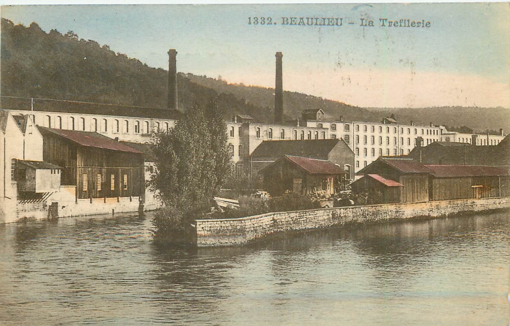 25 BEAULIEU. La Trefilerie 1919