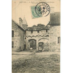 50 SAINT-LO. Le Manoir de la Seigneurerie 1908