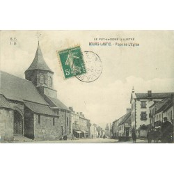 63 BOURG-LASTIC. Place de l'Eglise 1907