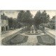 carte postale ancienne 03 MONTLUCON. Avenue de la Gare. timbres Taxe 1916