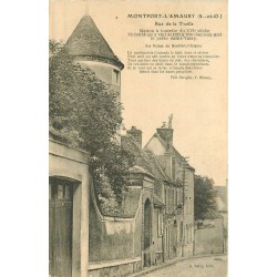 78 MONTFORT-L'AMAURY. Maison à tourelle rue de la Treille