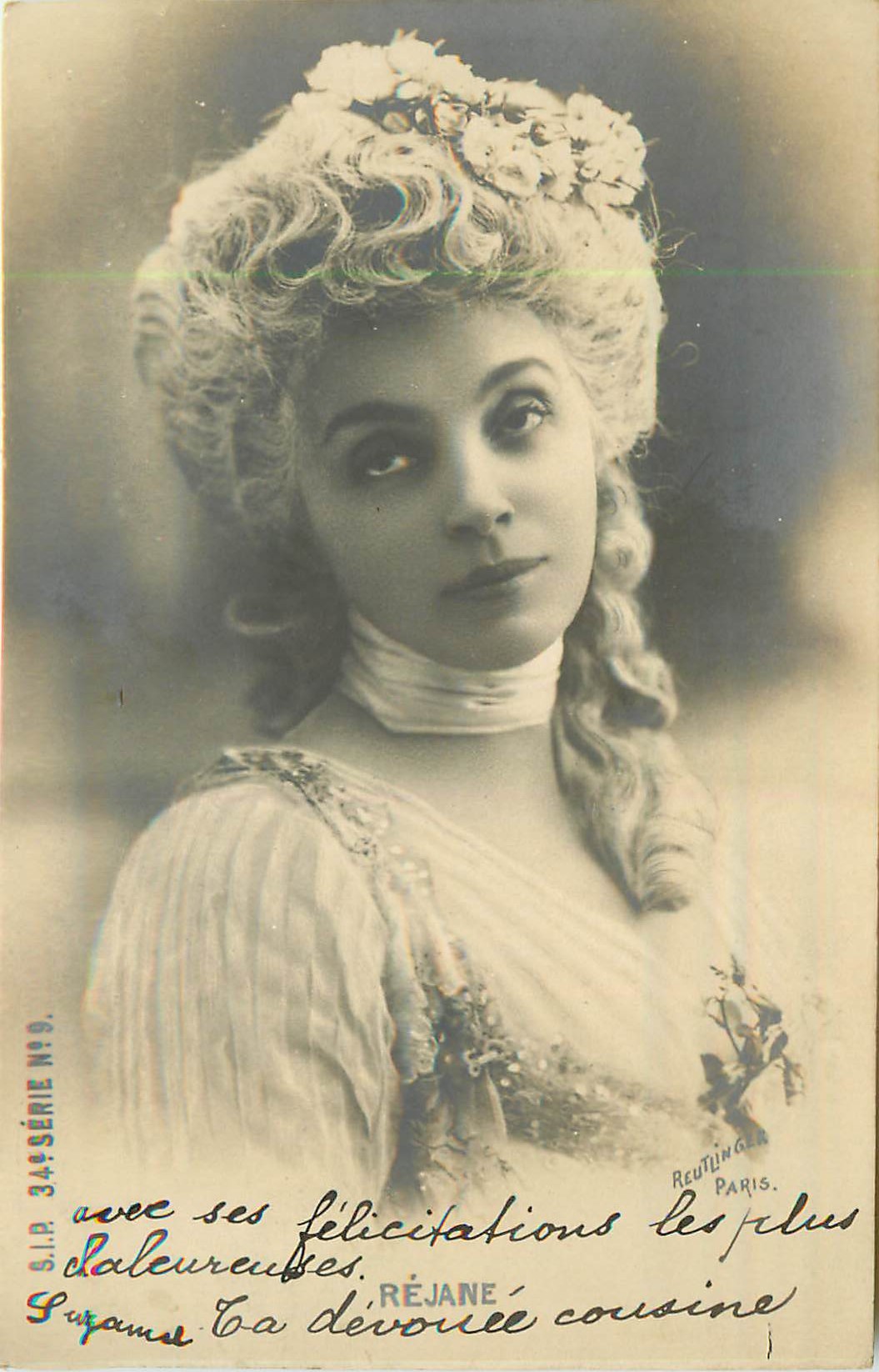 Artiste Théâtre REJANE par Reutlinger