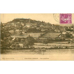 58 CHATEAU CHINON. Vue générale sur la Ville 1935