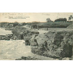 44 PORNIC. Promenade de la Corniche entre Gourmelon et la Birochère 1907