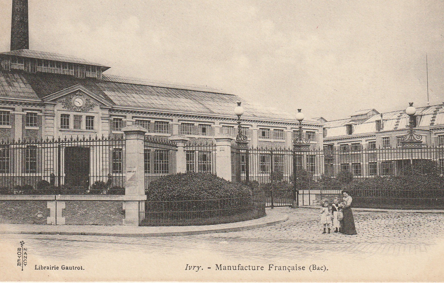 94 IVRY-SUR-SEINE. Usine Bac Manufacture Française oeillets métalliques